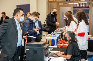 Registration desk 